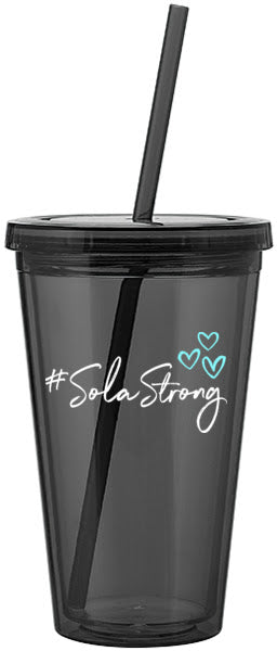 #SolaStrong 16 oz Reusable Cup