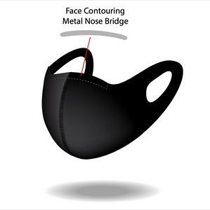 Reusable SOLA BO$$ Mask with Contouring Nose Bridge