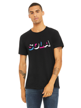 Load image into Gallery viewer, Unisex SOLA Tricolor Short Sleeve Tee