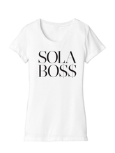 Load image into Gallery viewer, SOLA BO$$ Short Sleeve Tee (slim fit)