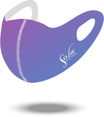 Reusable Blue & Pink Mask with Contouring Nose Bridge